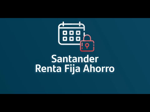 Santander renta fija ahorro clase A